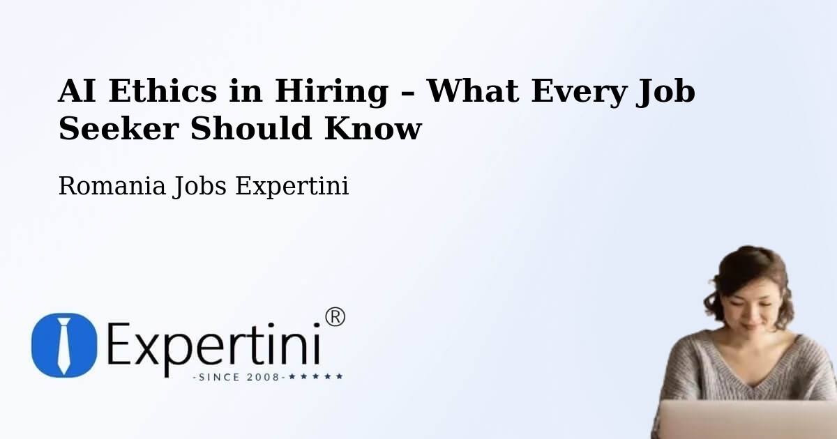 AI Ethics in Recruitment & Hiring – Păcureţi - Păcureţi, Romania Jobs Expertini