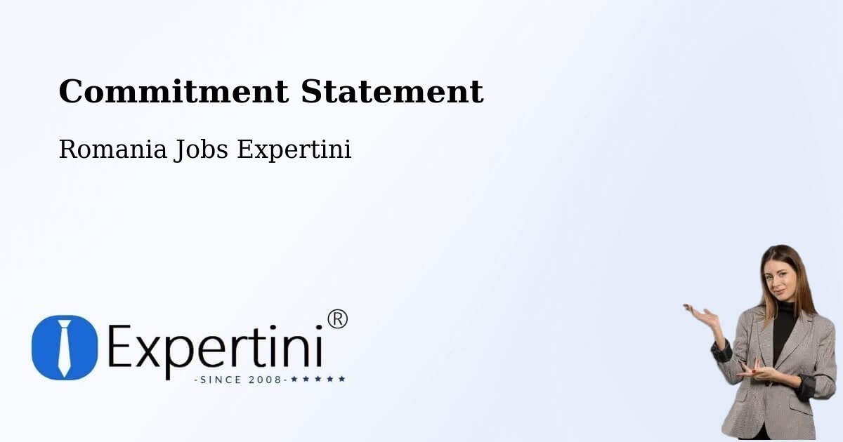 Corporate Commitment – Păcureţi - Romania Jobs Expertini