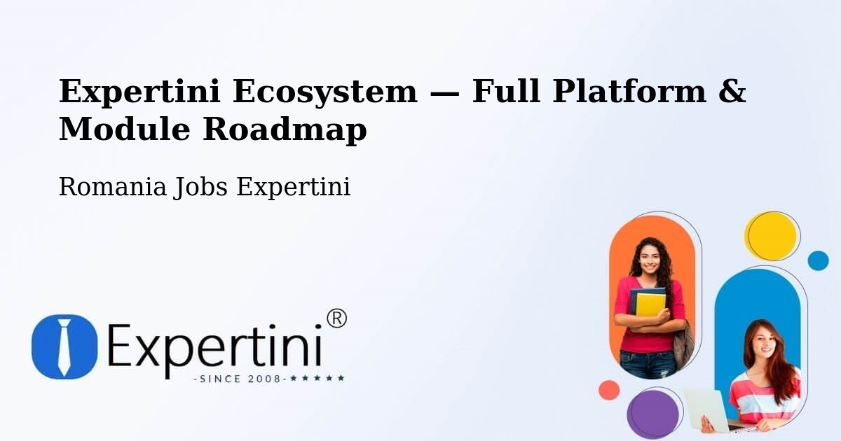 Expertini Ecosystem — Full Platform & Module Roadmap – Păcureţi