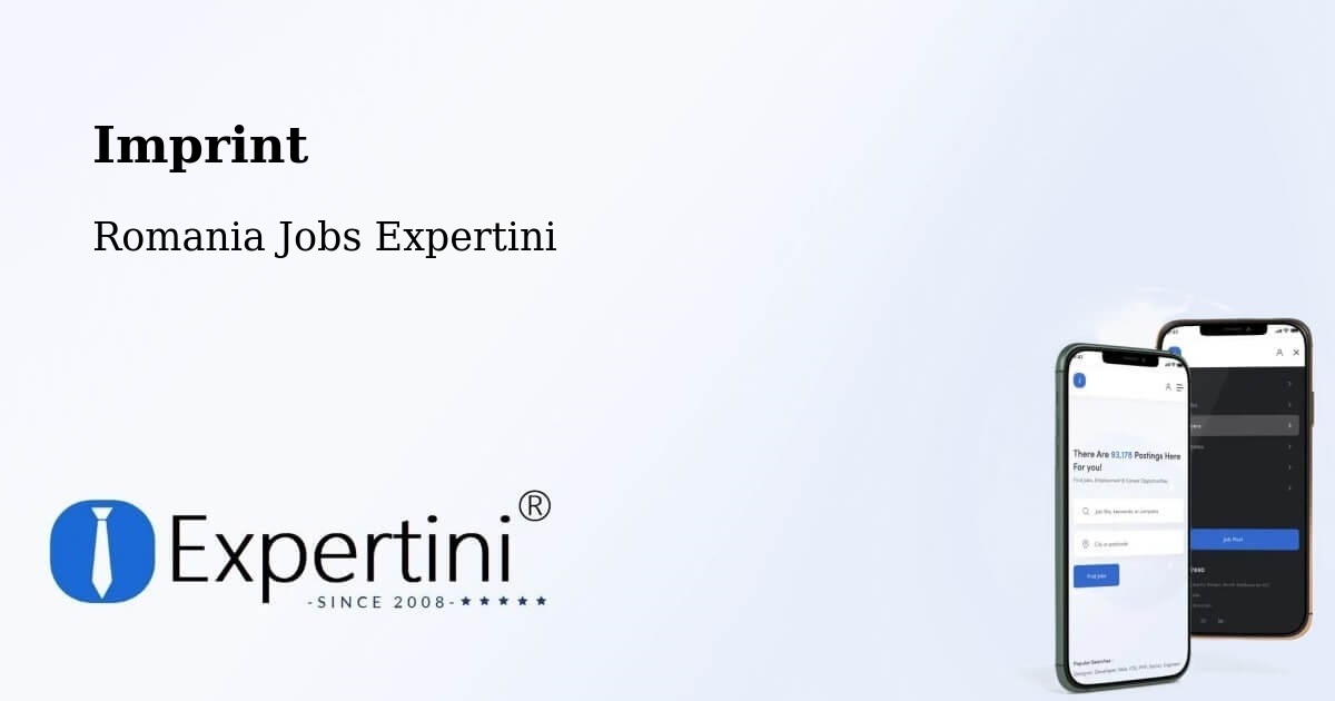 Imprint – Păcureţi - Romania Jobs Expertini