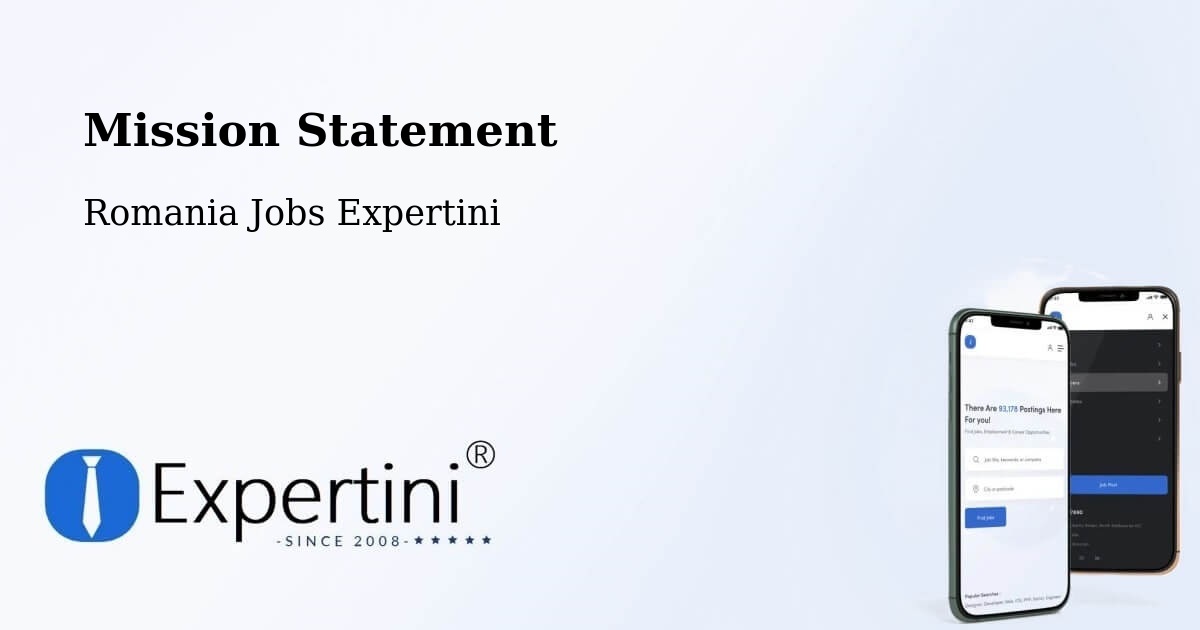 Corporate Mission – Păcureţi - Romania Jobs Expertini